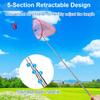 2 Pack Telescopic Butterfly Nets for Kids Outdoor Exploration, Catching Insect Net, Fishing Nets, Outdoor Tools for Catching Bugs Fish Insect Ladybird, Nature Exploration Toys view 3