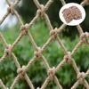 TZLGMDER Children's Climbing net 10MM/15CM Climbing Netting for Playground Safety Hemp Rope Net Heavy Duty Cargo Rope Truck Trailer Net Balcony Fence Outdoor Terrace(3m*3m) view 1