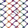 TZLGMDER Children's Climbing net Climbing Mesh Cargo Mesh Colourful Mesh Outdoor Rope Ladder Mesh Railing Decoration(2 * 2m(6.6 * 6.6ft)) view 2