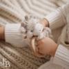 Plush Giraffe Wooden Ring Rattle view 2
