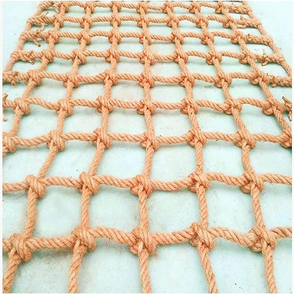 TZLGMDER Children's Climbing net Climbing Cargo Net, Outdoor Climbing Net, Rock Rope Rope Ladder, Car Car Cargo Net Fence Net for Garden and Outdoor(3 * 4m)
