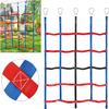 TZLGMDER Children's Climbing net Climbing Net, Heavy Duty Climbing Cargo Net Rope Ladder, Outdoor Cargo Webbing Net for Playground Climbing view 4