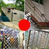 TZLGMDER Children's Climbing net Safety Hemp Rope Net - Baby Safety Fence Railing Stairs Balcony Safety Protection Net Child Safety Net Fall Prevention Net(2m*3m) view 4