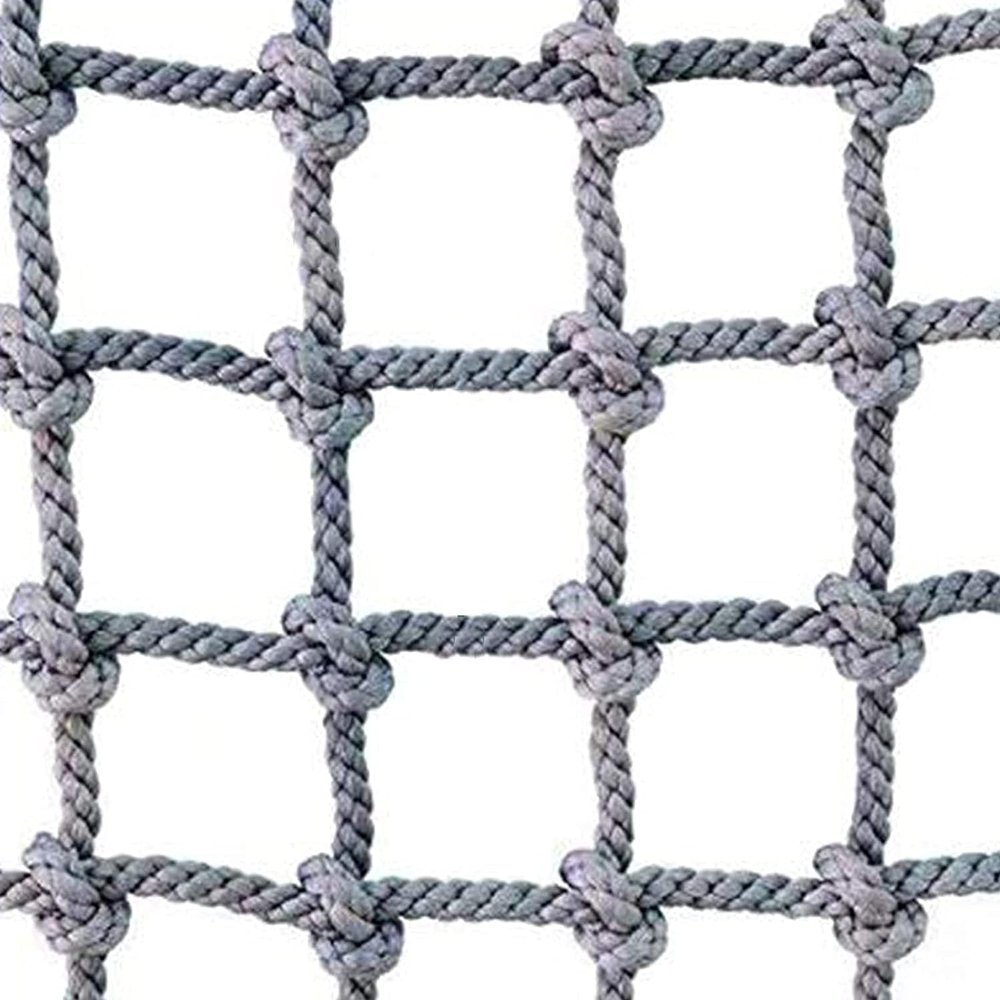 TZLGMDER Children's Climbing net Climbing Cargo Net, Garden Net, Sturdy Pet/Toy Fence Net, Outdoor Obstacle Activity Training Equipment(2 * 5m(6.6 * 15.15ft))