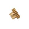 20T RC Motor Gear, 3PCS 20T M0.6 Copper RC Motor Pinion Set 1/12 1/16 Cars Pinion Gear Wearable and Precise Occlusion for 370 380 390 Motors view 4