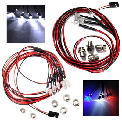 6Leds LED Light Headlights Taillight Kit Tail Light & 4Leds LED Light Headlights Taillight Kit Accessories