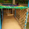 TZLGMDER Children's Climbing net Colourful Climbing Cargo Net, Universal Climbing Net for Indoor and Outdoor Playgrounds(2 * 2m) view 2