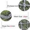 TZLGMDER Children's Climbing net Climbing Net Outdoor Adjustable Climbing Cargo Net Multi-Purpose General Purpose Stair Net for Climbers Exercise(2 * 3m) view 2