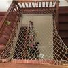 TZLGMDER Children's Climbing net Outdoor Climbing Net,Playground Cargo Net,Hemp Rope Swing Rope Net,Outdoor Game Net for Climbing Ladder(4 * 4m(12.12 * 12.12ft)) view 3