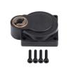 RC Engine Electric Starter Back Cover for 16/18/21/28CXP Gas Powered Model Car, Metal Hex Coupler, Plastic, Black, 4.2 x 3.3 x 1.5cm view 3