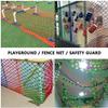 TZLGMDER Children's Climbing net Outdoor Climbing Net, Colourful Cargo Net for Indoor and Outdoor Stadium Fencing, Suitable for Playgrounds(2 * 2m(6.6 * 6.6ft)) view 4
