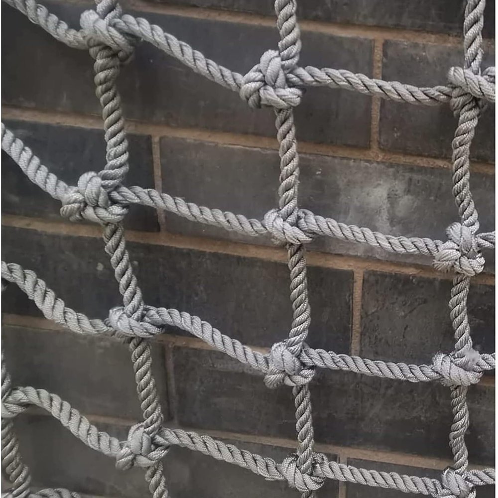 TZLGMDER Children's Climbing net Rope Climbing Net for Garden Tree House Fence DecorationHow Many Meters Does It Take to Place an Order for A Few Pieces(10mmX10cm)
