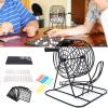 EIMSOAH Traditional Wine Set, Bingos Game Set, Bingo Game Lucky Ball Bar Party Lottery Machine Family Group Entertainment view 4