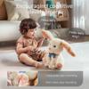 TUMAMA Bunny Stuffed Animal - Musical Stuffed Animal with Moving Ears, Features Singing, Recording, Repeating for Toddlers, Interactive Stuffed Bunny Plush Gift Toys for Boys and Girls view 4