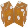 Authentic Las Vegas Casino Table-Played Craps Dice Pair Matching Serial Numbers view 1