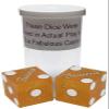 Authentic Las Vegas Casino Table-Played Craps Dice Pair Matching Serial Numbers view 2