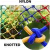 TZLGMDER Children's Climbing net Climbing Net Colourful Cargo Net Outdoor Rope Ladder Net for Indoor and Outdoor Activities(2 * 2m(6.6 * 6.6ft)) view 3