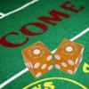 Authentic Las Vegas Casino Table-Played Craps Dice Pair Matching Serial Numbers view 3