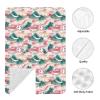 Muishi Cranes with Mountain Baby Car Seat Canopy Nursing Cover for Newborn Car Seat Breastfeeding Covers Blanket Newborn Shower Gift view 3