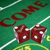Authentic Las Vegas Casino Table-Played Craps Dice Pair Matching Serial Numbers view 3