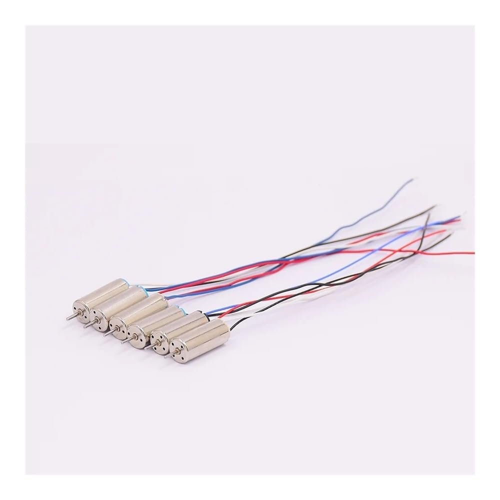 0716 7mm*16mm Coreless electronic starter DC 3V 3.7V 55000RPM High Speed Hollow cup RC Drone Quadcopter Engine 0.8mm/1mm Shaft(Motor B)