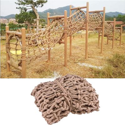 Children's Climbing net Twine Mesh Climbing Mesh for Playground Gym Equipment Vintage Decorative Mesh(3 * 6m(9.9 * 18.18ft))