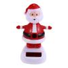 Christmas Solar Powered Dancing Toy, Creative Solar Powered Rocking Doll Shaking Head Gift Car Ornament Solar Shaking Head Doll Christmas Elk Santa Snowman Swing Figurines for Office Desk (Style J) view 1
