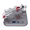 AR45P Offset Portal Axle with Constant Velocity Driveshift Two Servo Mount and Steering Rodfor for 1/10 RC Crawler Car SCX10 III (Front axle Silver) view 3