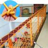 TZLGMDER Children's Climbing net Climbing Mesh Cargo Mesh Outdoor Indoor Mesh Colourful Rope Ladder Mesh Fence Decoration Mesh(2 * 5m(6.6 * 15.15ft)) view 3