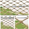 TZLGMDER Children's Climbing net 10MM/10CM Rope Net for Treehouse Plants Fence Hemp Rope Netting Safety Net Balcony Railing Protective Net Playground Hammock(2m*2m) view 2