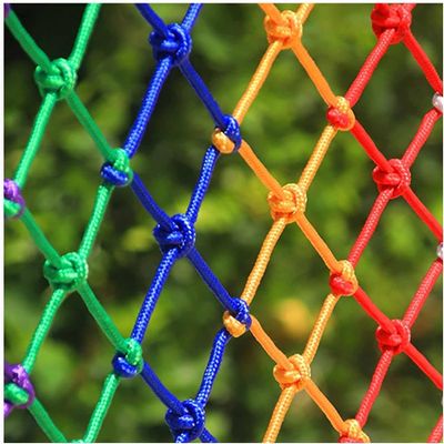 TZLGMDER Children's Climbing net Child Safety Net Balcony Banister Protection Fence Decor Mesh Wear-Resistant Kindergarten Isolation Protective Net(1m*1m)