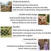 TZLGMDER Children's Climbing net 8MM/10CM Balcony Safety Netting Stair Railing Protective Net Wall Partition Retro Decorative Ceiling Grid Climbing Net for Kids(1m*3m) view 3