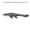 Dinosaur Model Highly Simulation Children Toy, Exquisite Decor Ornament for Home Office, Suitable for Desktop Decoration with Lifelike Design (Solid Large Mosasaurus (Mouth) view 3