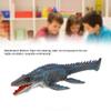 Dinosaur Model Highly Simulation Children Toy, Exquisite Decor Ornament for Home Office, Suitable for Desktop Decoration with Lifelike Design (Solid Large Mosasaurus (Mouth) view 4