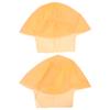 2Pcs Latex Bald Caps Halloween Makeup Costume Accessories Children S Latex Bald Cap Wig Heads for Halloween Costumes and Themed Parties Realistic Skin Tone Beige view 1