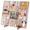 Magnetic Safari Animals Busy Board L for Toddlers  Sensory Montessori Activity Board with Full Set of 8 Realistic Safari Magnets  Large Wooden Learning Toy for Fine Motor Skills & Early Development view 1