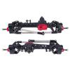 AR45P Offset Portal Axle with Constant Velocity Driveshift Two Servo Mount and Steering Rodfor for 1/10 RC Crawler Car SCX10 III (B Front Rear Axle) view 1