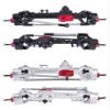 AR45P Offset Portal Axle with Constant Velocity Driveshift Two Servo Mount and Steering Rodfor for 1/10 RC Crawler Car SCX10 III (B Front Rear Axle) view 4