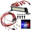 6Leds LED Light Headlights Taillight Kit Tail Light & RC 12 LED Light Bar Roof Lamp Spotlight Dome Light view 1