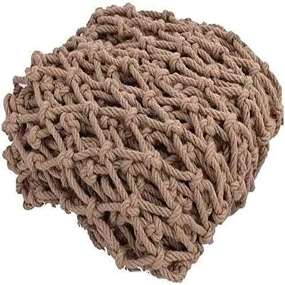 TZLGMDER Children's Climbing net Climbing Rope Net for Treehouse, Child Safety Net, Balcony Protective Net Hemp Cargo Net Garden Decoration Child Safety Netting(2m*3m)