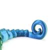 3d Printed Toys, Fidget Lizards, 3d Printed Animals, Articulated Chameleons, Desktop Toys, Reptile Toys (Black Purple, 30cm/11.8inch) view 4