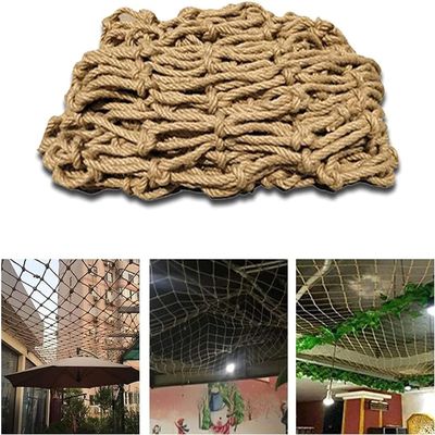 TZLGMDER Children's Climbing net Outdoor Climbing Net, Playground Climbing Cargo Net, Heavy Duty Cargo Net for Outdoor Games(2 * 4m)