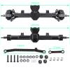 1/24th RC Crawler Car +4mm Extended Front and Rear Axles Set for Axial SCX24 Gladiator Deadbolt Bronco JLU C10 Upgrade Parts view 2