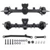 1/24th RC Crawler Car +4mm Extended Front and Rear Axles Set for Axial SCX24 Gladiator Deadbolt Bronco JLU C10 Upgrade Parts view 3