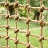 TZLGMDER Children's Climbing net Outdoor Climbing Net,Hemp Rope Swing Rope Net for Climbing Ladder Balcony Balustrade Stair Net(3 * 3m) view 1