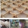 TZLGMDER Children's Climbing net Outdoor Climbing Net,Hemp Rope Swing Rope Net for Climbing Ladder Balcony Balustrade Stair Net(3 * 3m) view 2