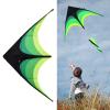 1.6m Long Prairie Triangle Kite, Extremely Easy to Fly Kite, Large Delta with Spiral Tail for Family Outdoor Games Beach Grass Park view 2