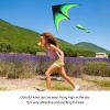 1.6m Long Prairie Triangle Kite, Extremely Easy to Fly Kite, Large Delta with Spiral Tail for Family Outdoor Games Beach Grass Park view 4