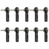 10PCS ShareGoo Plastic M2 Rod End 2.0 Ball Head Holder Tie Rod Ends w/Screws for RC Model Car Boat Airplane Helicopter Crawler (Style A) view 1