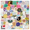100pcs Christian Stickers,Bible Stickers,Motivational Kid Sticker Christian Gifts for Women Inspirational Sticker view 2
